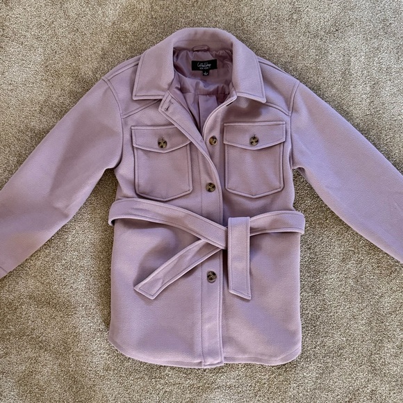 Spring Jacket - COFFEESHOP BRAND
Julielle Tie-Waist Coat, large, light purple - Picture 4 of 9